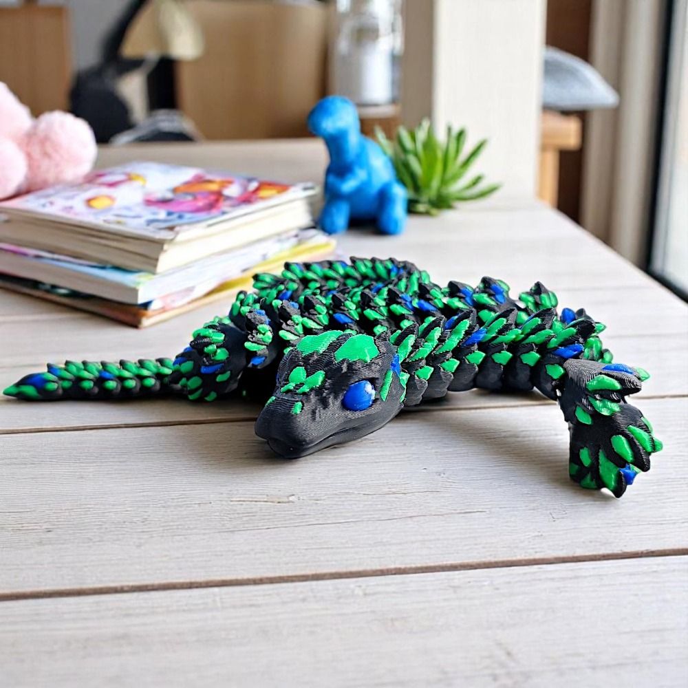 3D Printing Joint - Simulated Eye 3D Printed Snake Snake