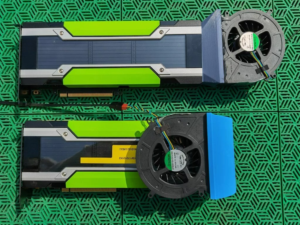 3D Printing Card - 3D Printed Active Silent 4-Pin Cooling