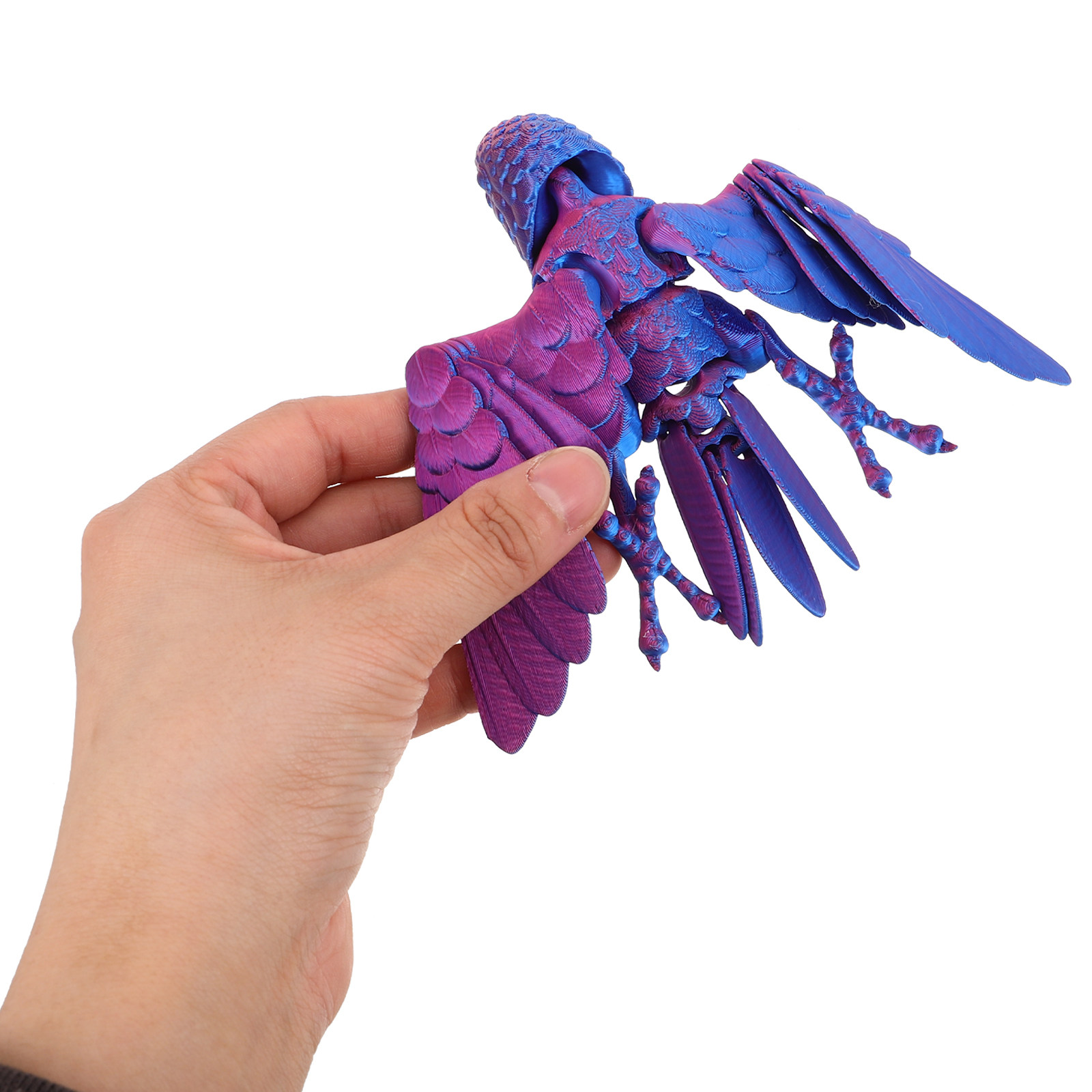 3D Printing Joint - 3D Printed Articulated Parrot Statue Realistic