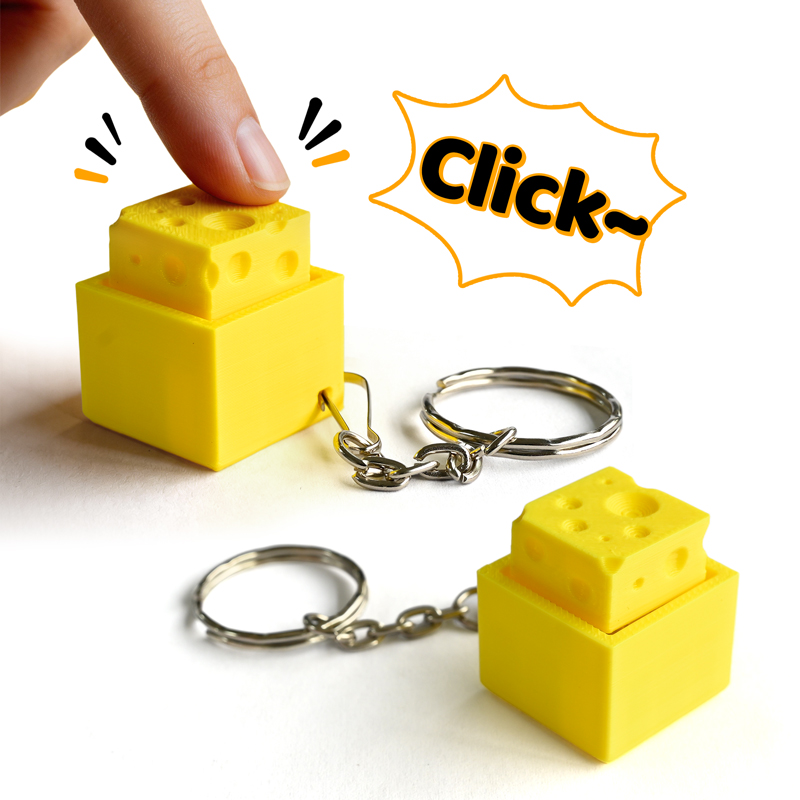 3D Printed Cheesy Key Fidget C - đánh giá và giá 3D Printing Yourself