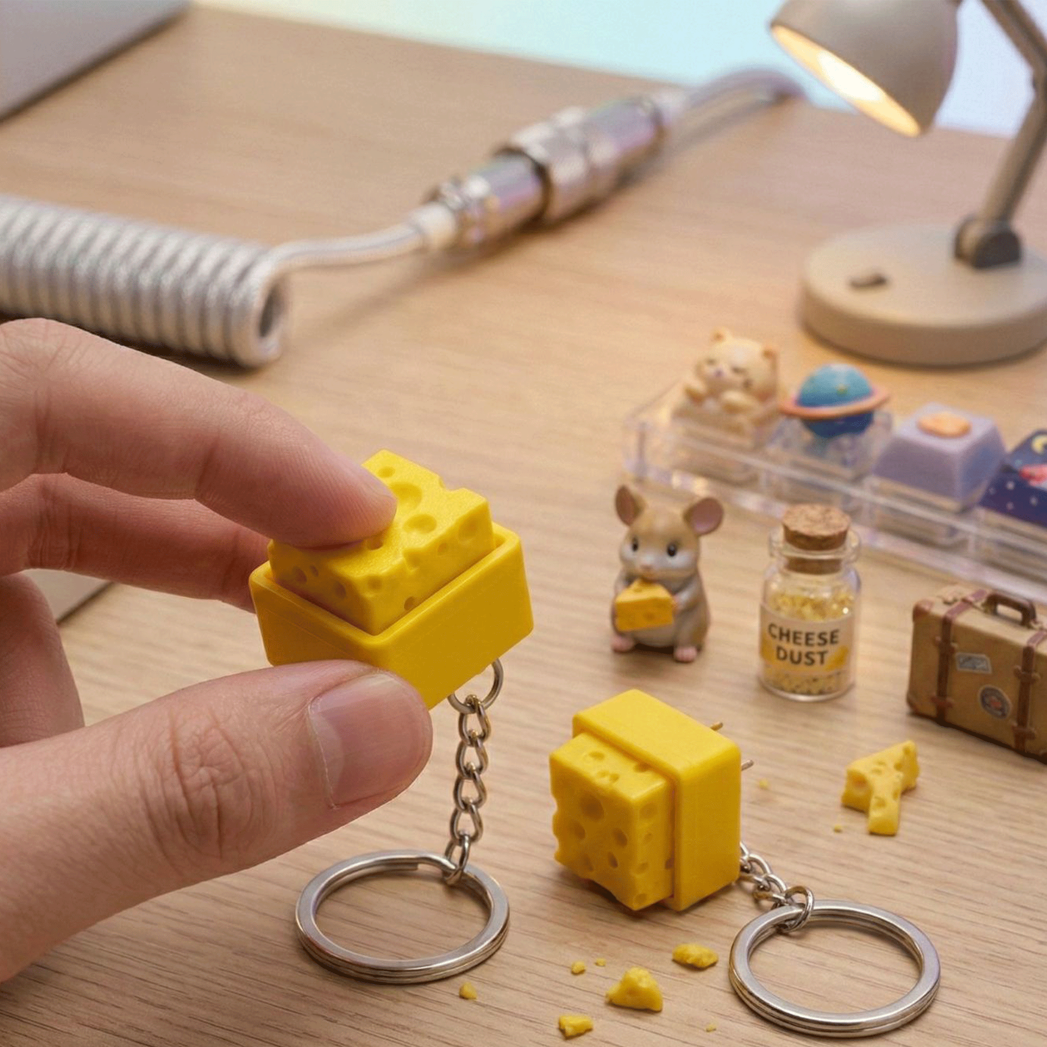 3D Printed Cheesy Key Fidget C - đánh giá và giá 3D Printing Yourself