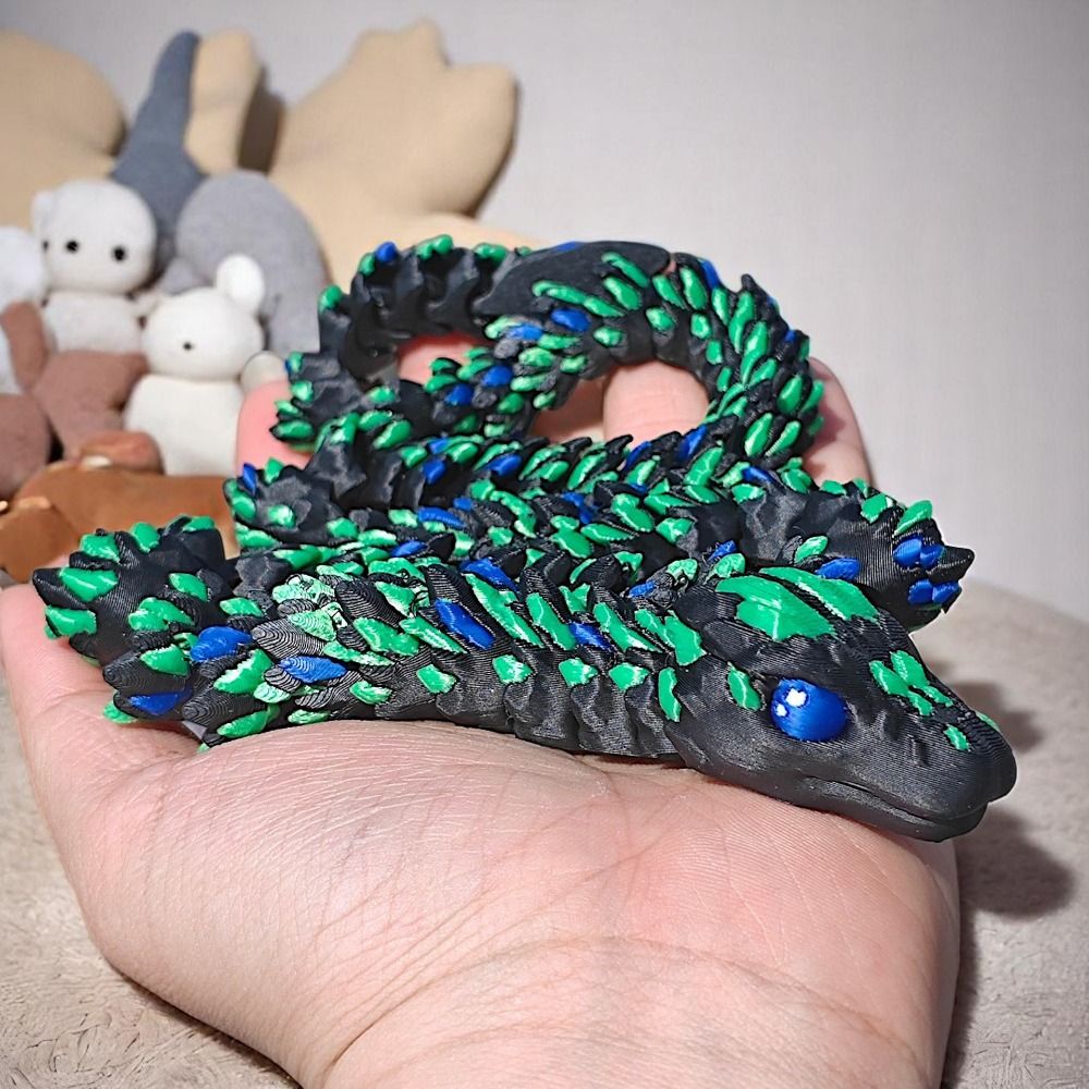 Simulated Eye 3D Printed Snake - đánh giá và giá 3D Printing Joint