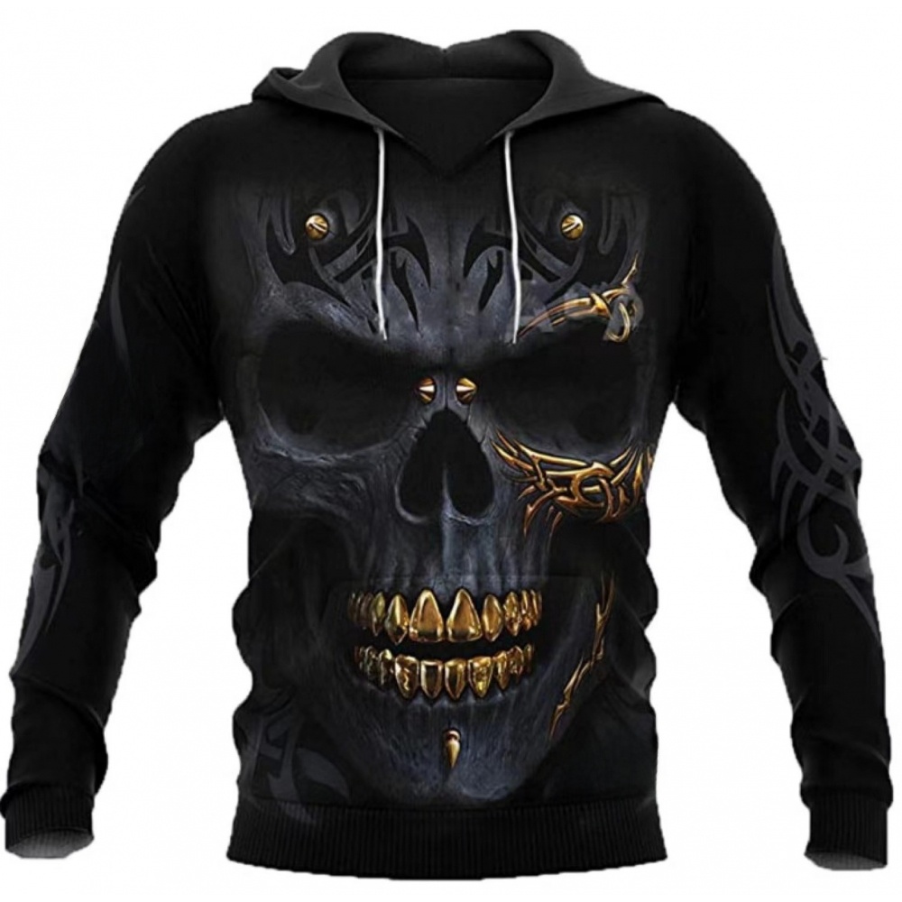 Men's Zipper Hoodie Casual Ope - đánh giá và giá 3D Printing Tooth