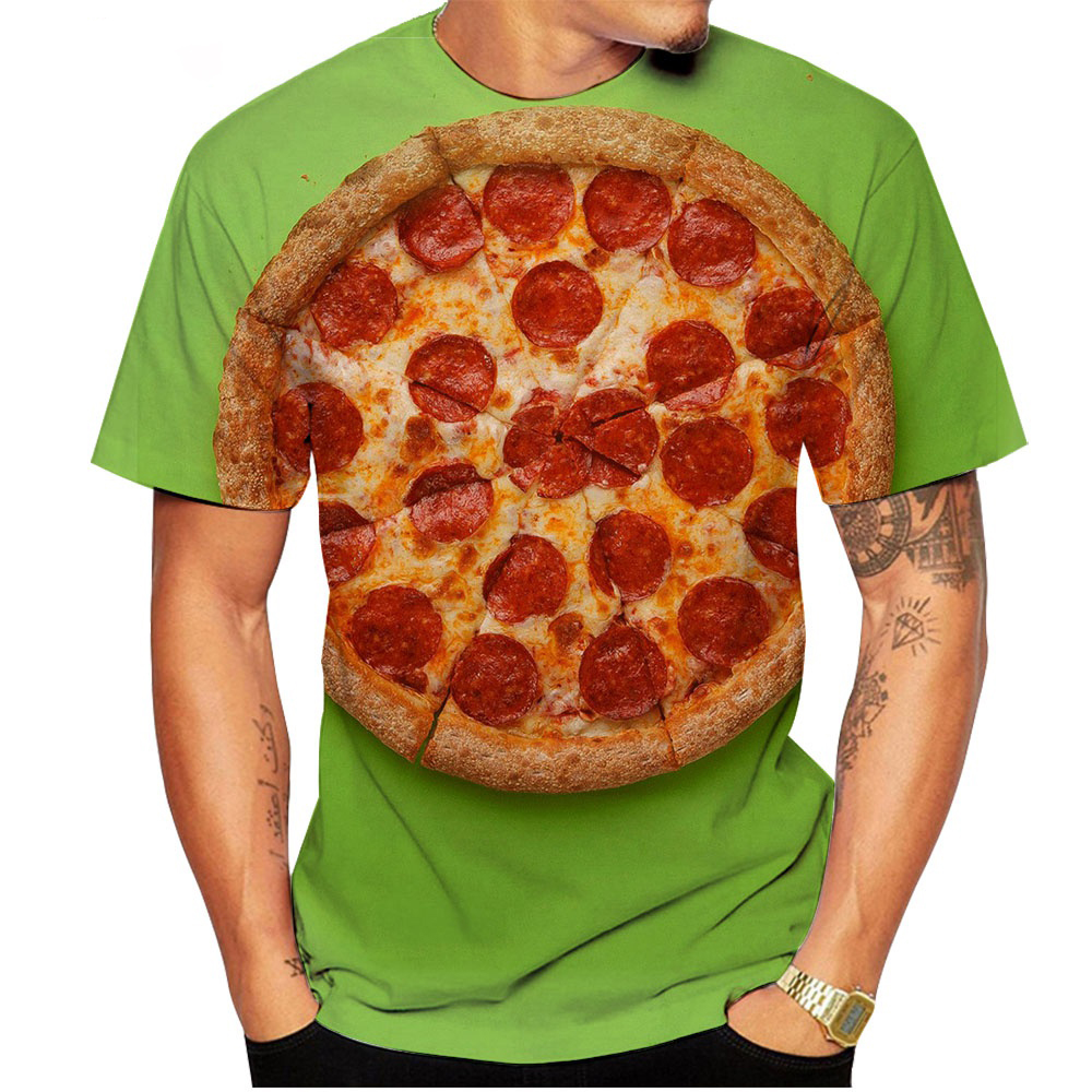 Food Bacon Pizza Funny 3D Prin - đánh giá và giá 3D Printing Food