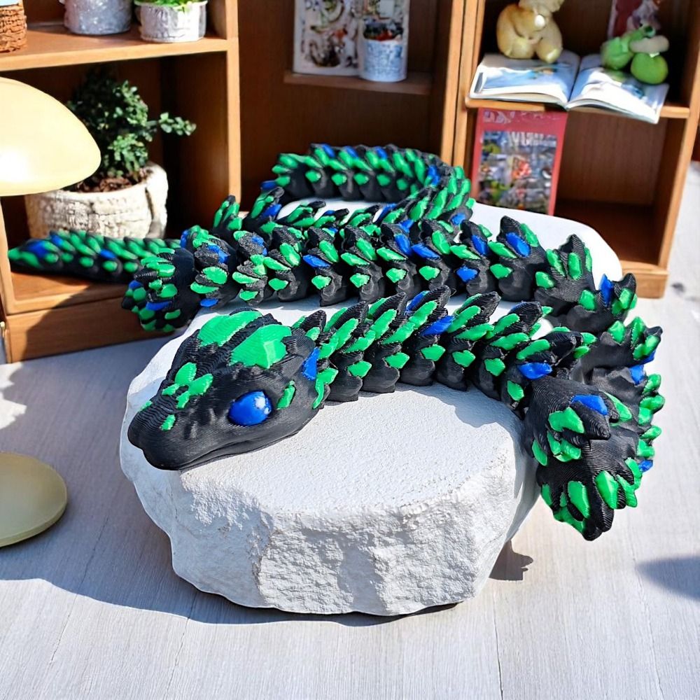 Simulated Eye 3D Printed Snake - đánh giá và giá 3D Printing Joint