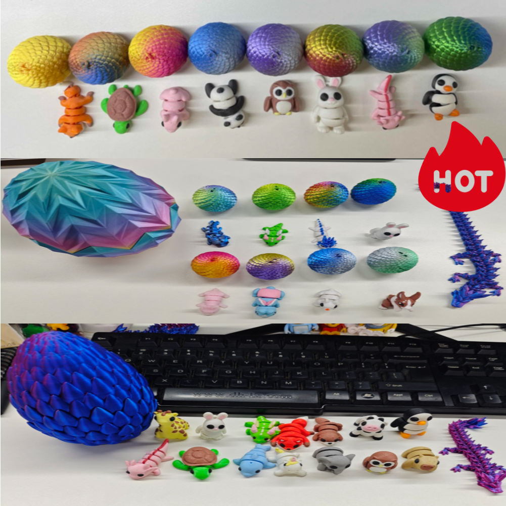 1Set 3D Printed Dragon Eggs wi - đánh giá và giá 3D Printing Egg