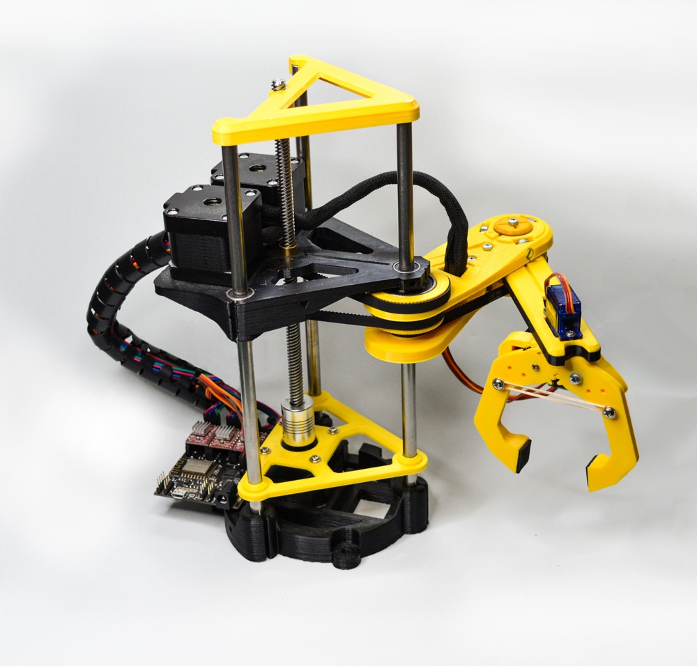 Multi Axis Scara Robot Arm 3D  - đánh giá và giá 3D Printing Robot Arm