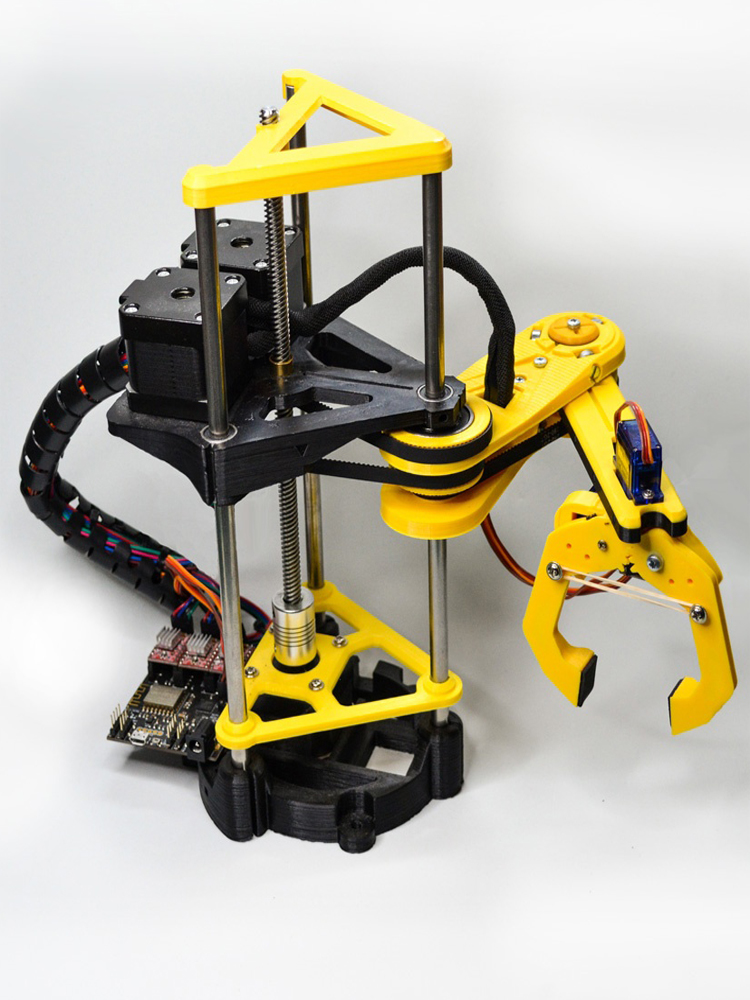 Multi Axis Scara Robot Arm 3D  - đánh giá và giá 3D Printing Robot Arm