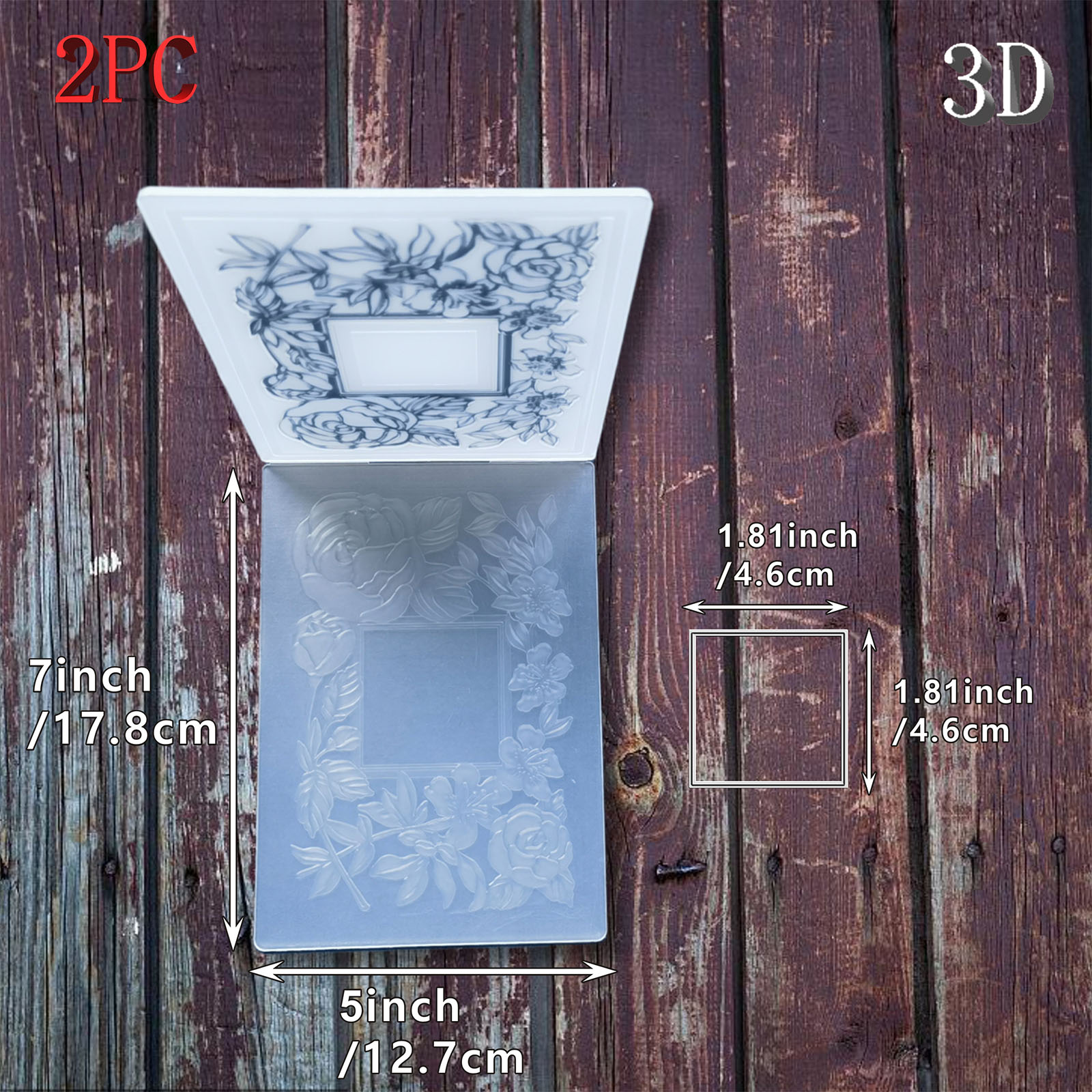 Rectangular photo album flower - đánh giá và giá 3D Printing Card