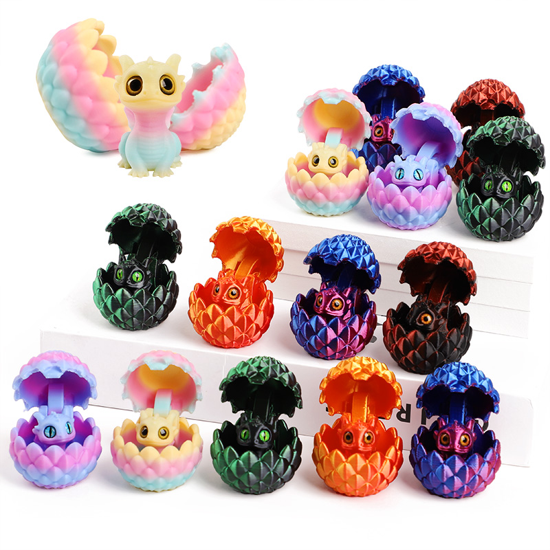 Cute 3D Printed Dragon Eggs wi - đánh giá và giá 3D Printing Egg