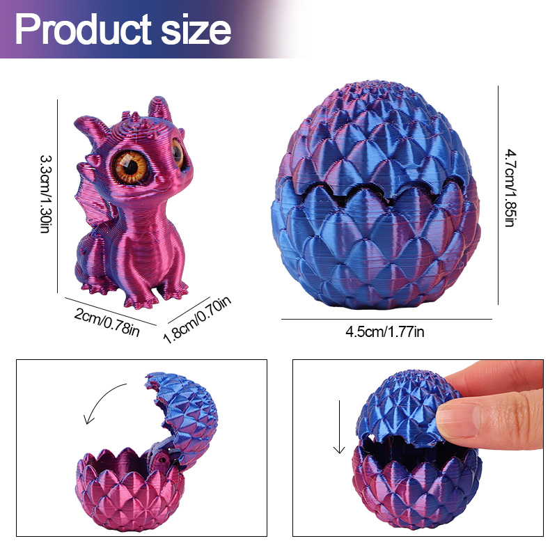 Cute 3D Printed Dragon Eggs wi - đánh giá và giá 3D Printing Egg