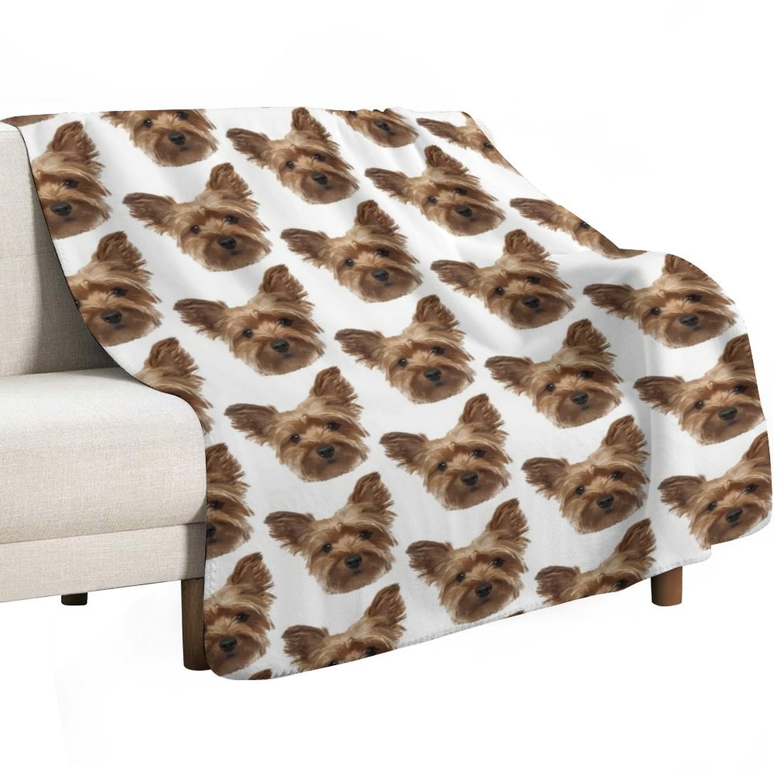 Yorkshire Terrier Throw Blanke - đánh giá và giá 3D Printing Yorkshire
