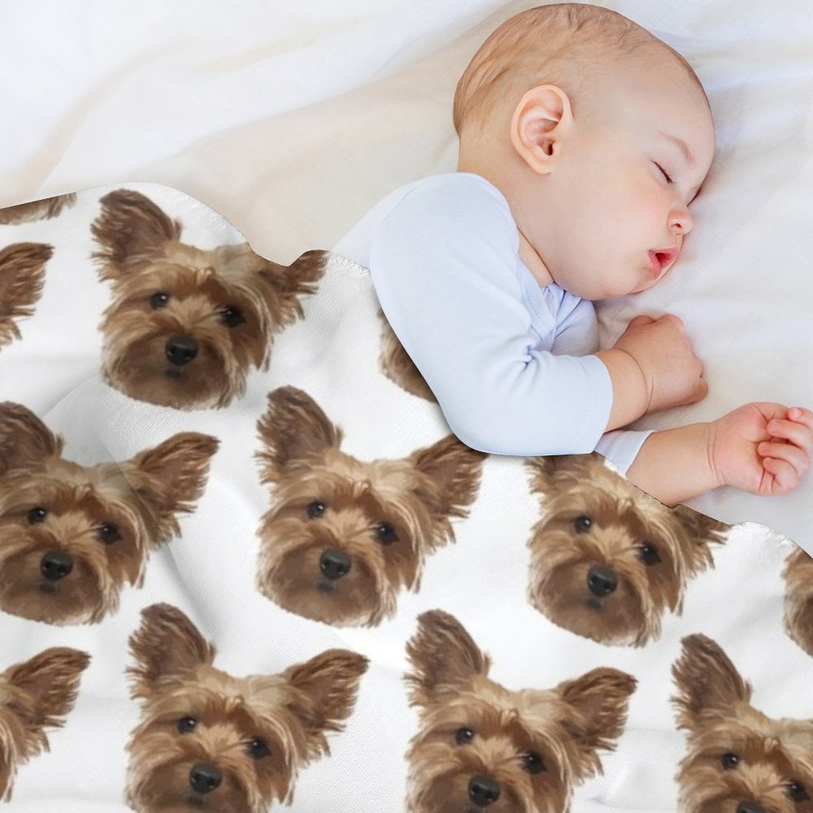 Yorkshire Terrier Throw Blanke - đánh giá và giá 3D Printing Yorkshire