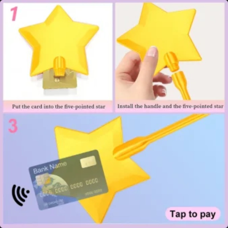 3D Printed Cute Star Magic Wan - đánh giá và giá 3D Printing Card