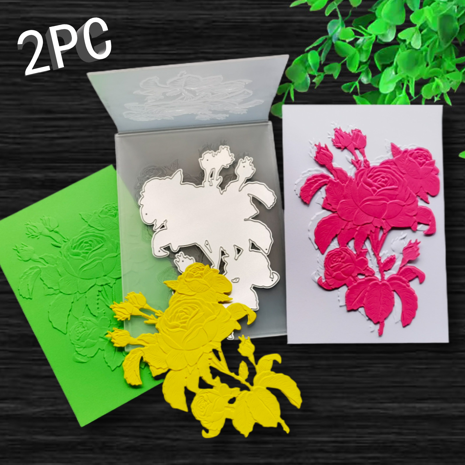 Rose Art Background Flower Des - đánh giá và giá 3D Printing Card