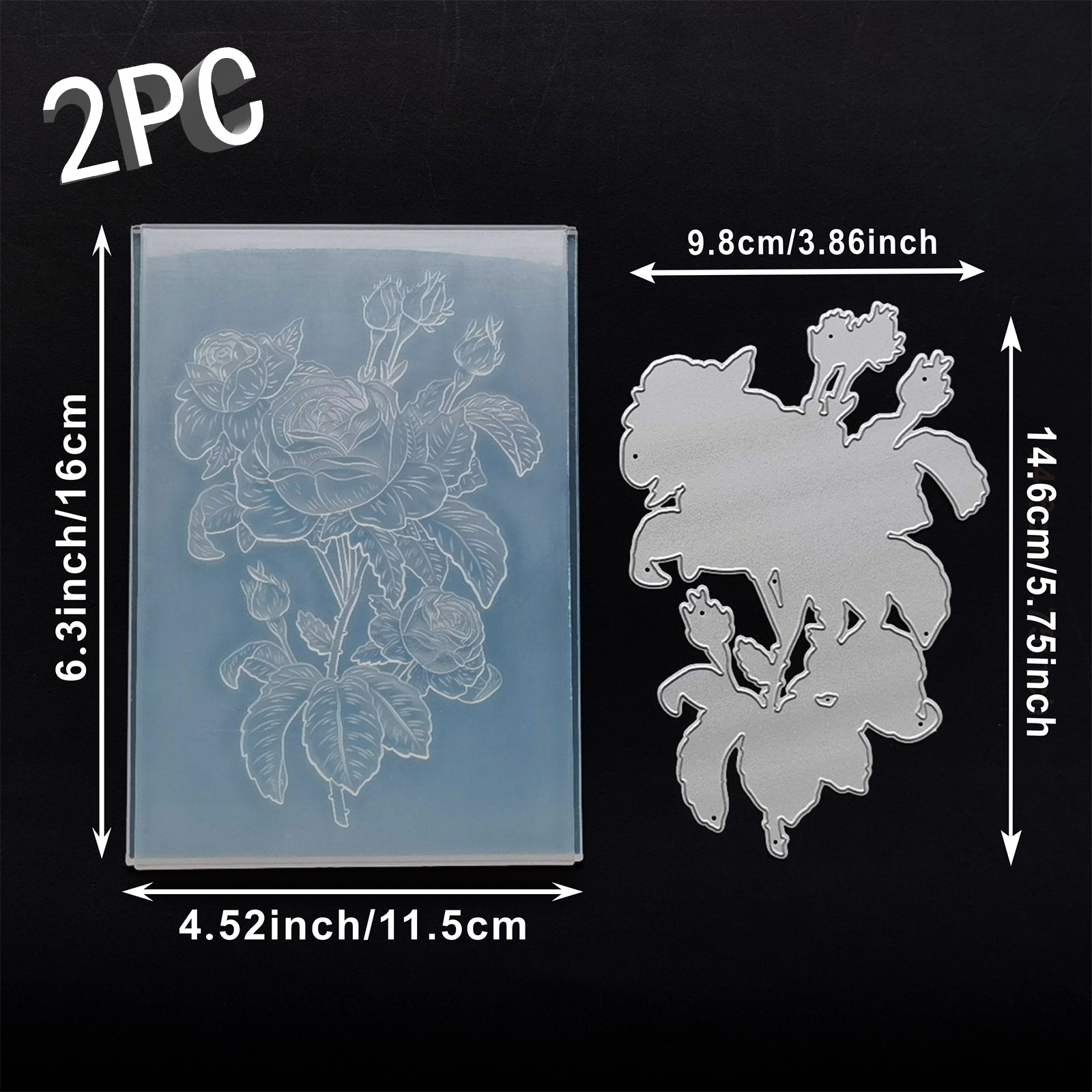 Rose Art Background Flower Des - đánh giá và giá 3D Printing Card