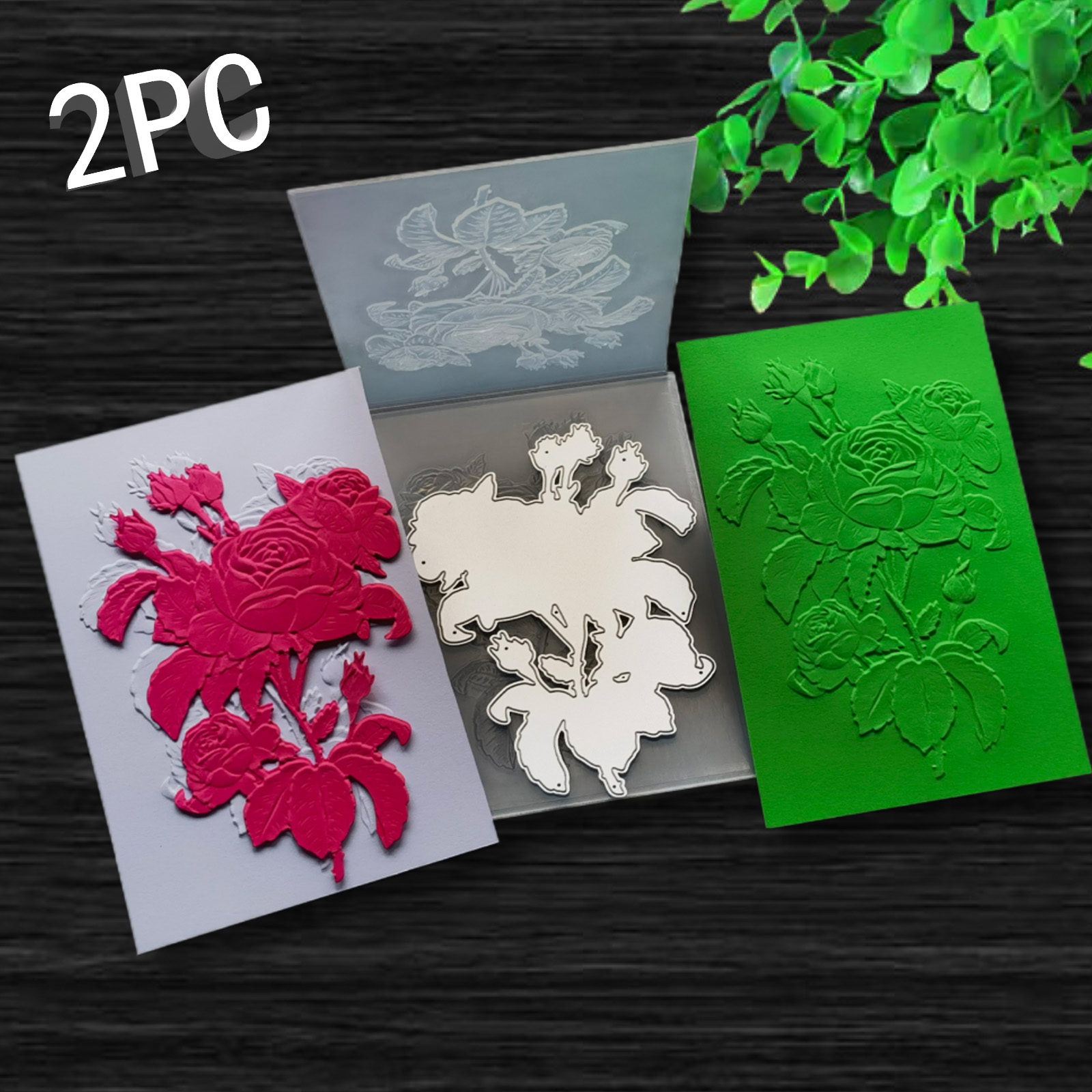 Rose Art Background Flower Des - đánh giá và giá 3D Printing Card