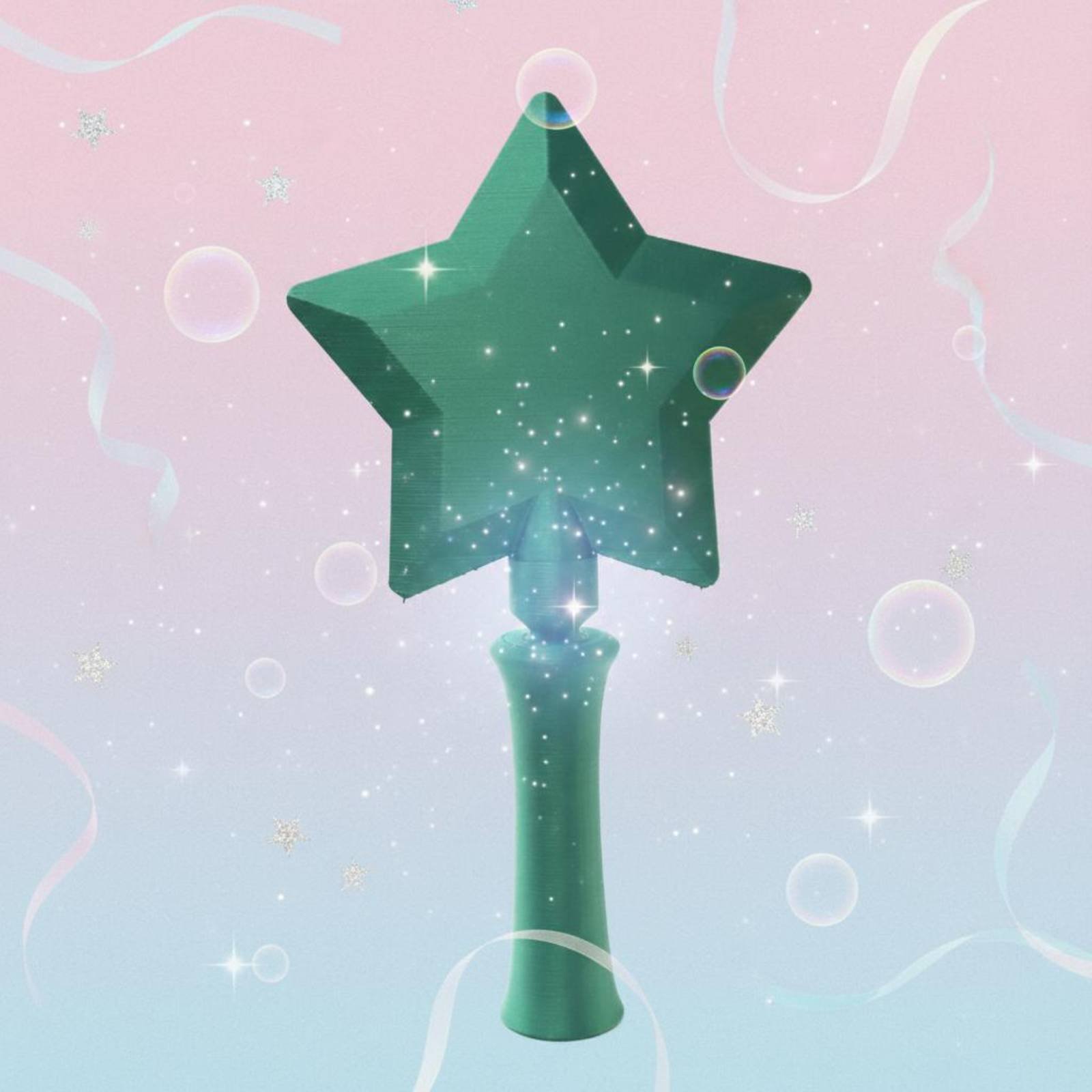 Star Wand Card Holder 3D Print - đánh giá và giá 3D Printing Card