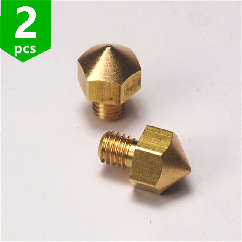 2pcs/lot Ultimaker Original Br - đánh giá và giá 3D Printer Nozzle Brass