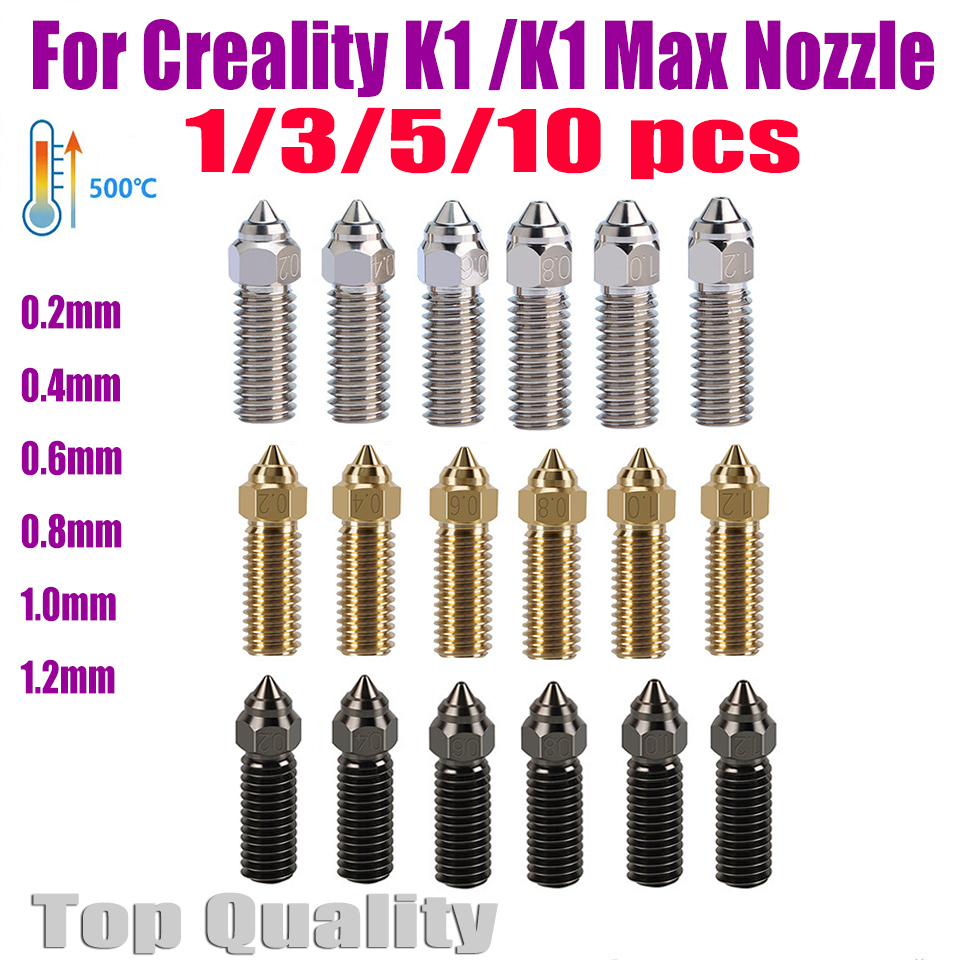 For Creality Ender 3 V3 KE K1/ - đánh giá và giá 3D Printer Nozzle Brass