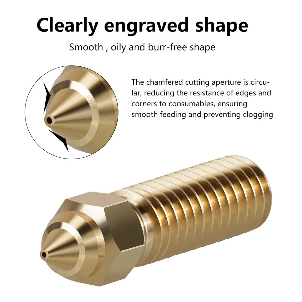 For Creality Ender 3 V3 KE K1/ - đánh giá và giá 3D Printer Nozzle Brass