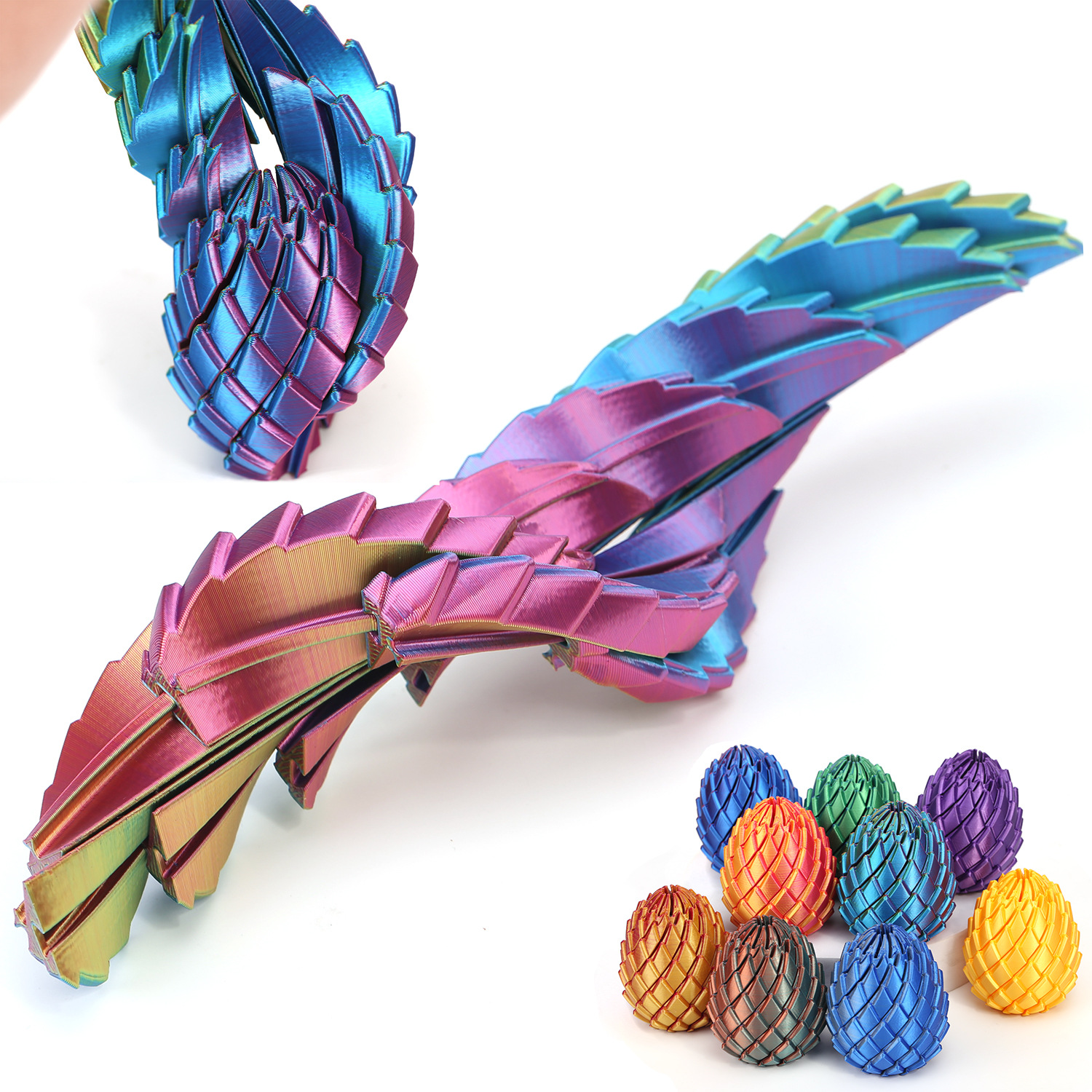 7CM 3D Printed Dragon Egg Stre - đánh giá và giá 3D Printing Egg