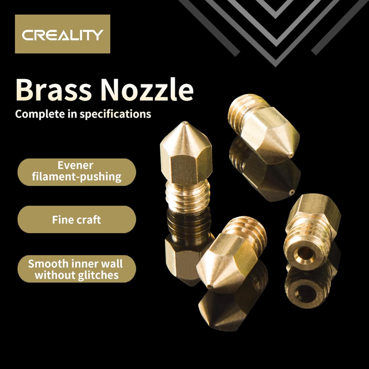 Official Creality Ender 3/Ende - đánh giá và giá 3D Printer Nozzle Brass