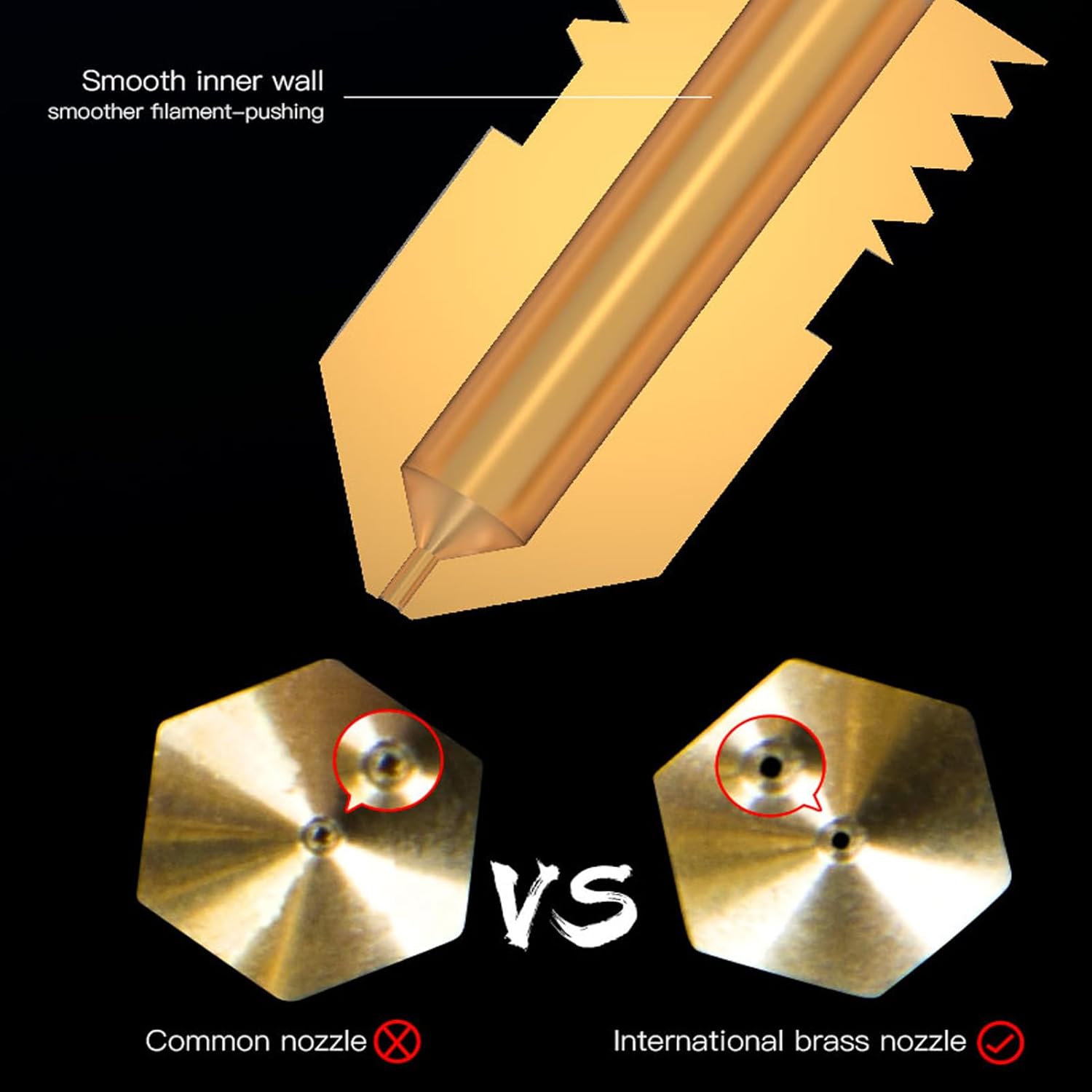 Official Creality Ender 3/Ende - đánh giá và giá 3D Printer Nozzle Brass