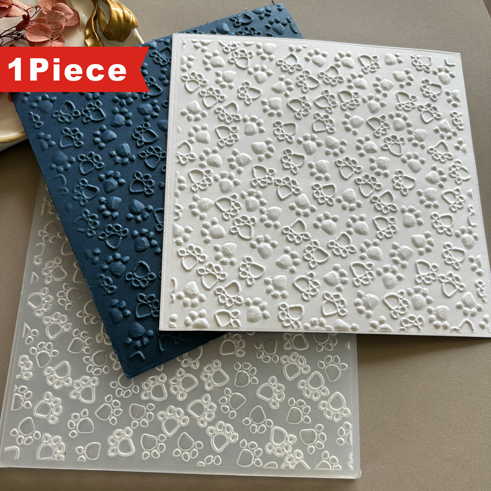 Newly arrived 1 embossed plast - đánh giá và giá 3D Printing Card