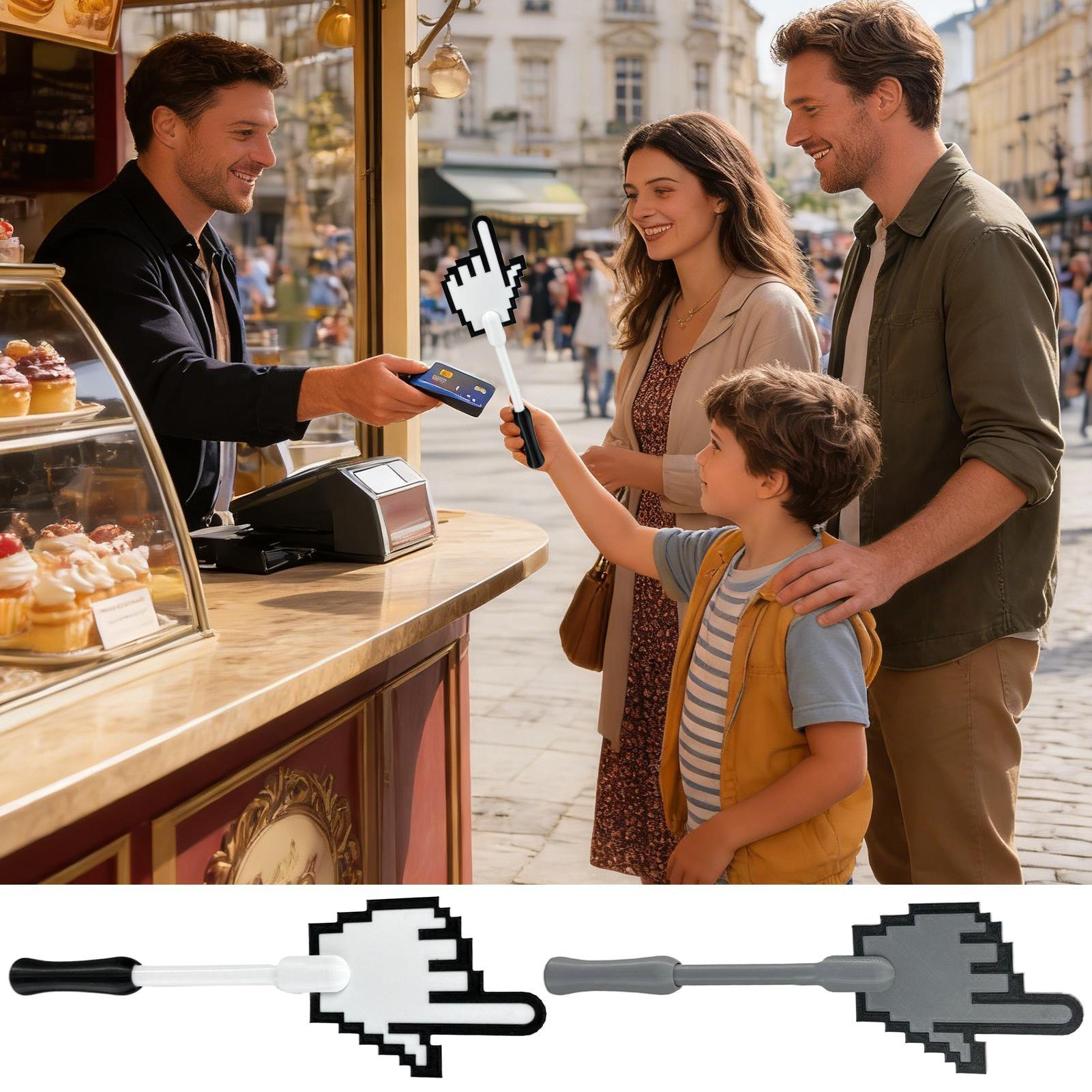 Tap To Pay Wand Index Finger D - đánh giá và giá 3D Printing Card