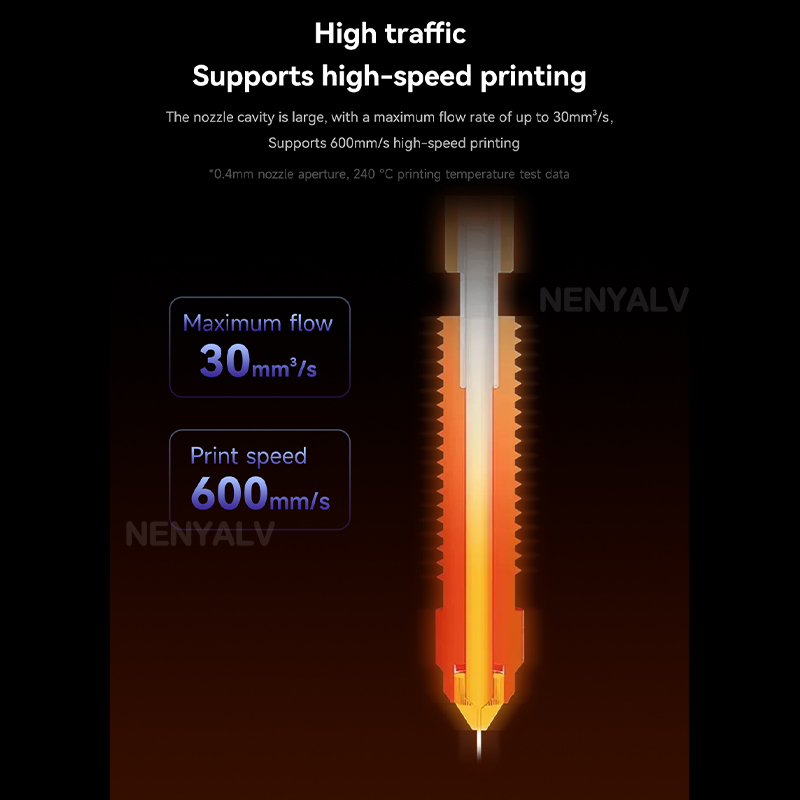 High Flow Upgraded K1C K1 Max/ - đánh giá và giá 3D Printer Nozzle Brass