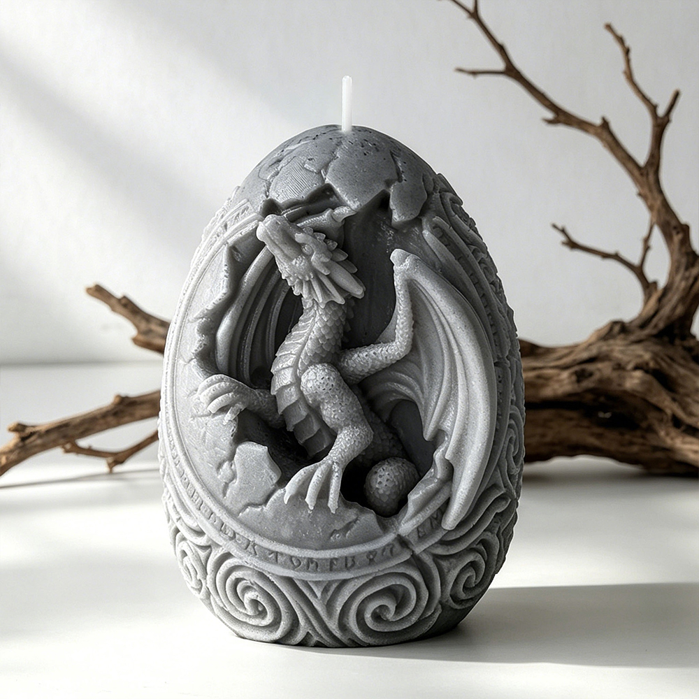 3D DIY Dinosaur Egg Candle Mol - đánh giá và giá 3D Printing Egg