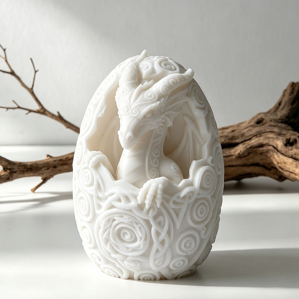3D DIY Dinosaur Egg Candle Mol - đánh giá và giá 3D Printing Egg