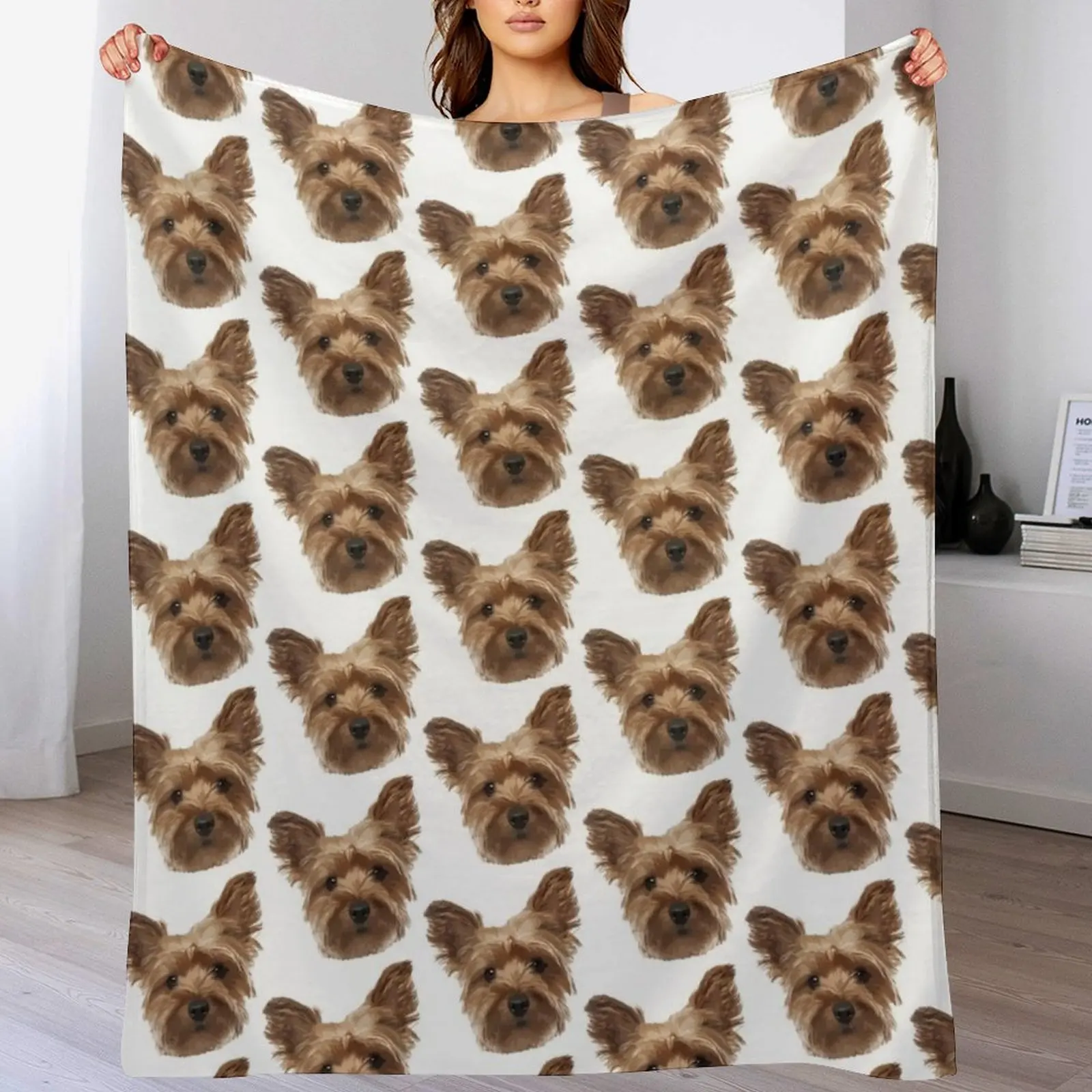 Yorkshire Terrier Throw Blanke - đánh giá và giá 3D Printing Yorkshire