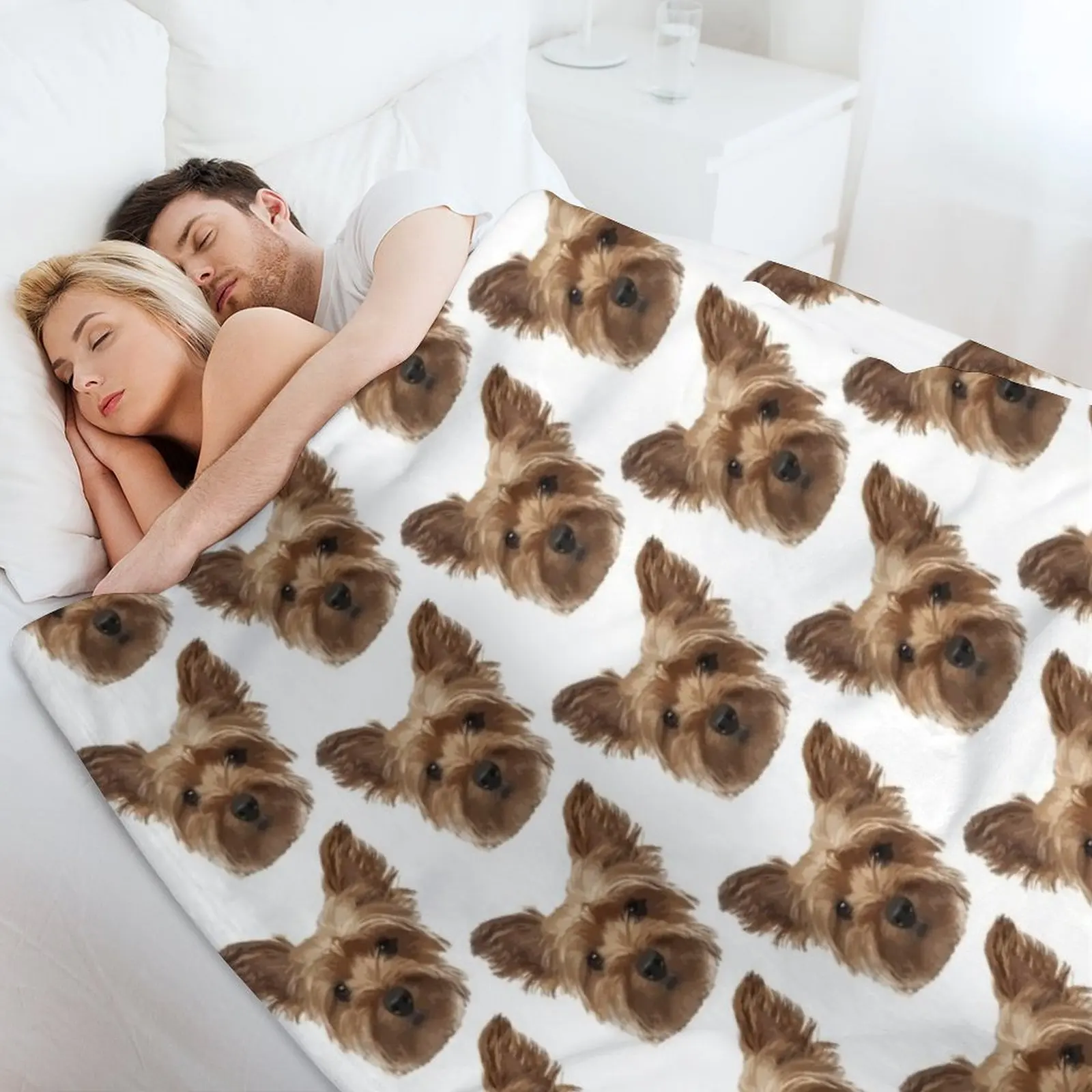 Yorkshire Terrier Throw Blanke - đánh giá và giá 3D Printing Yorkshire