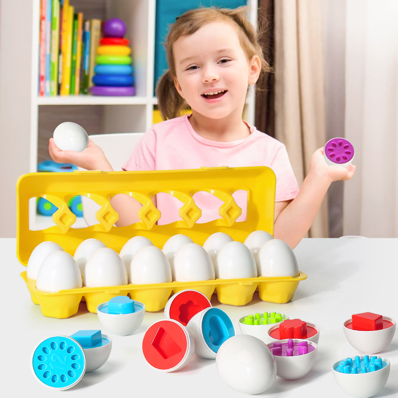 Eggs Screws 3D Puzzle Montesso - đánh giá và giá 3D Printing Egg