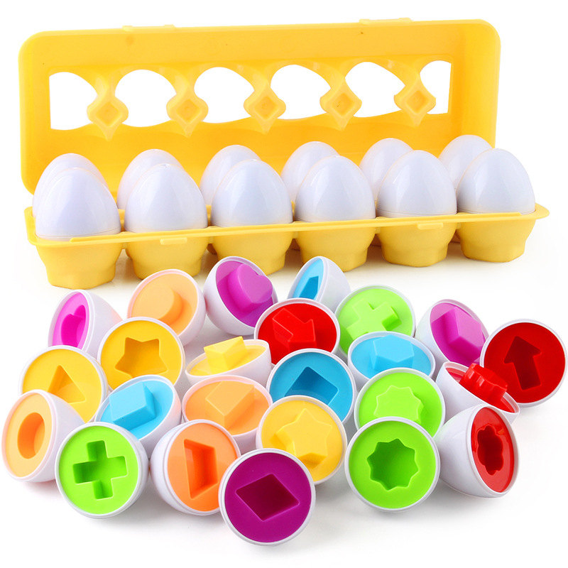 Eggs Screws 3D Puzzle Montesso - đánh giá và giá 3D Printing Egg