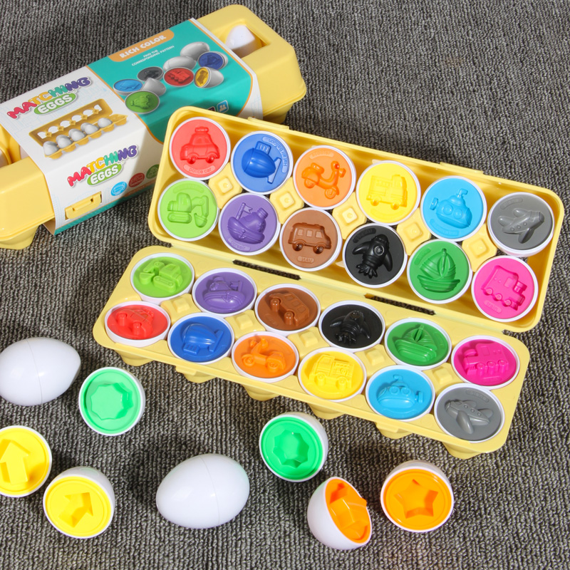 Eggs Screws 3D Puzzle Montesso - đánh giá và giá 3D Printing Egg