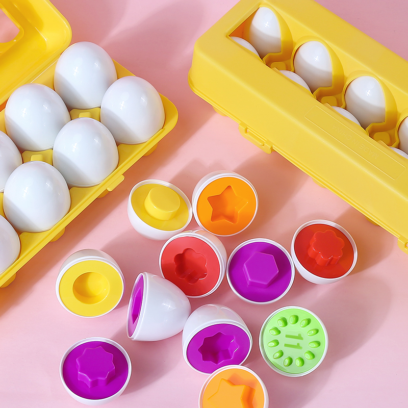 Eggs Screws 3D Puzzle Montesso - đánh giá và giá 3D Printing Egg