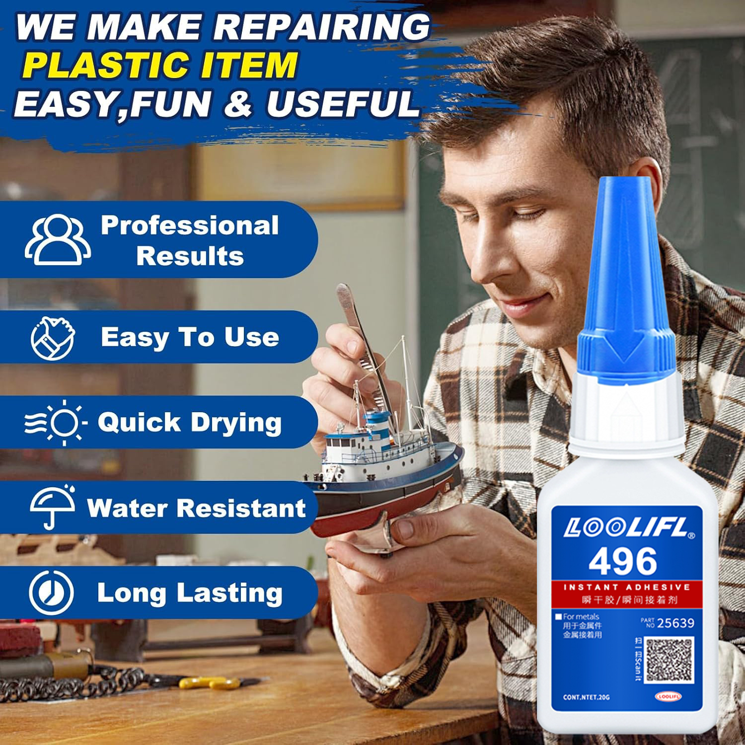 Strong plastic adhesive models - đánh giá và giá 3D Printing Glue Stick