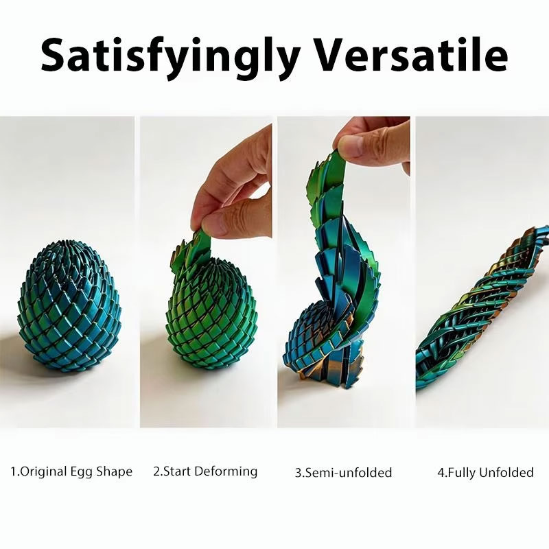 3D Printed Twisted Dragon Egg  - đánh giá và giá 3D Printing Egg