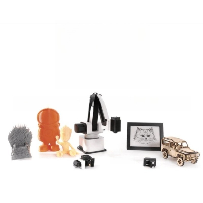 Multifunctional robotic arm 3D - đánh giá và giá 3D Printing Robot Arm