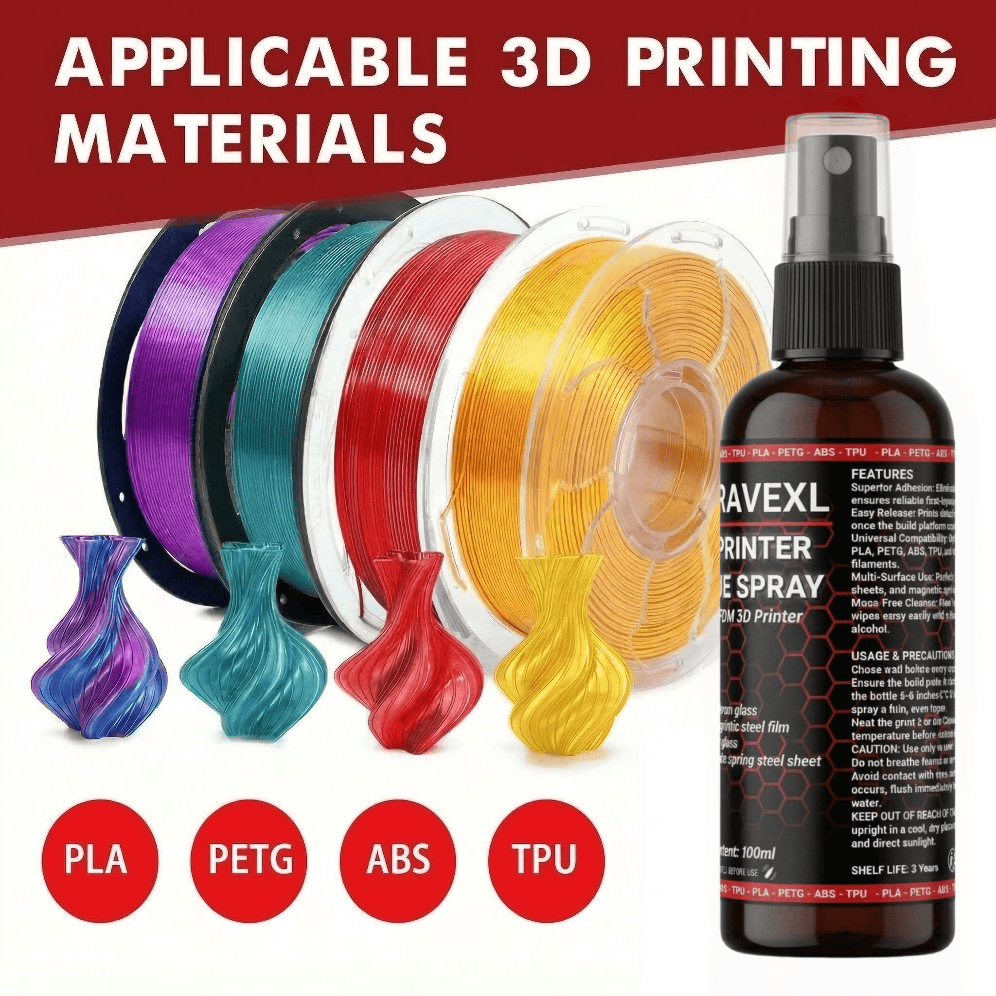 3D Printer Bed Adhesive Spray  - đánh giá và giá 3D Printing Glue Stick