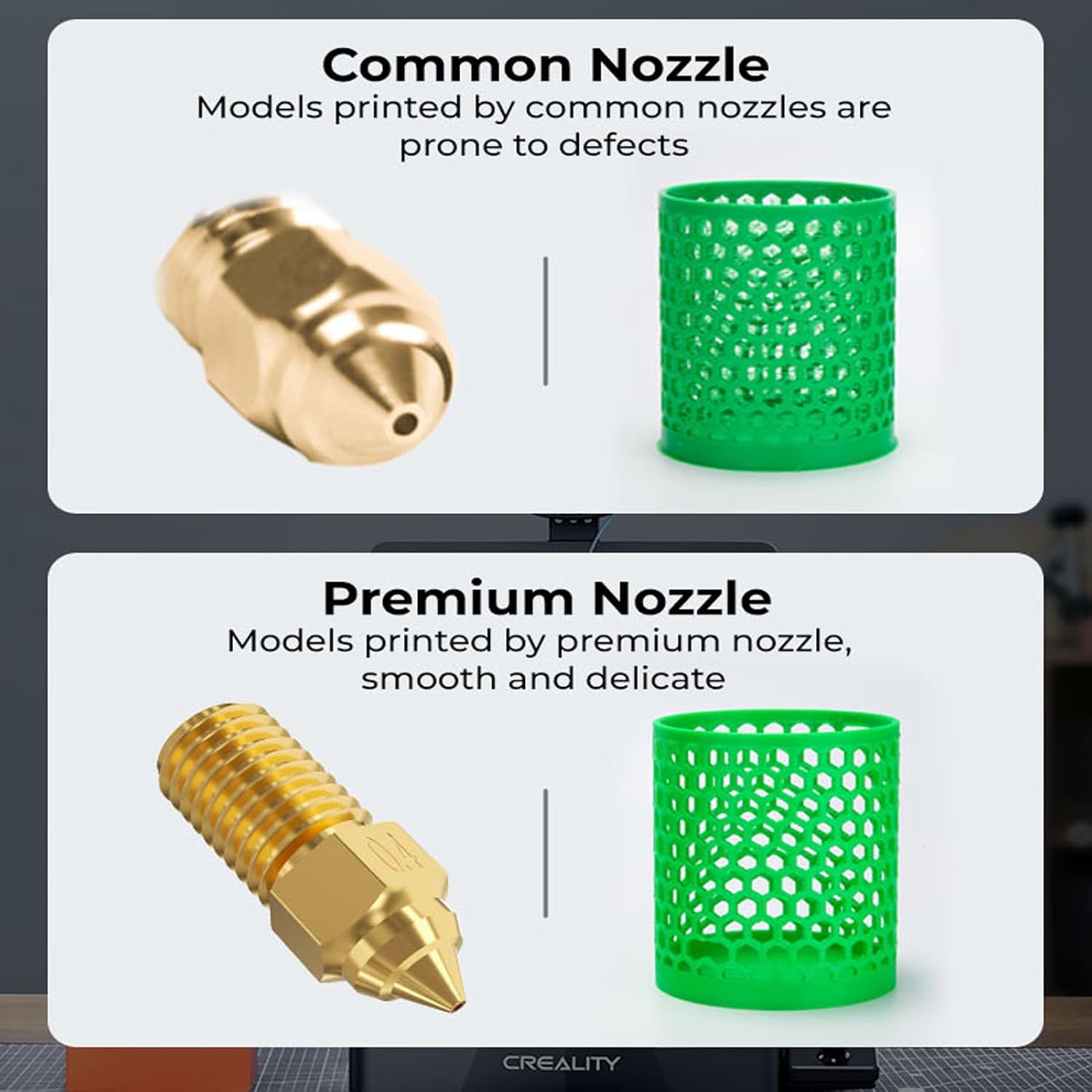 Creality Ender 3 V3 SE Nozzle  - đánh giá và giá 3D Printer Nozzle Brass