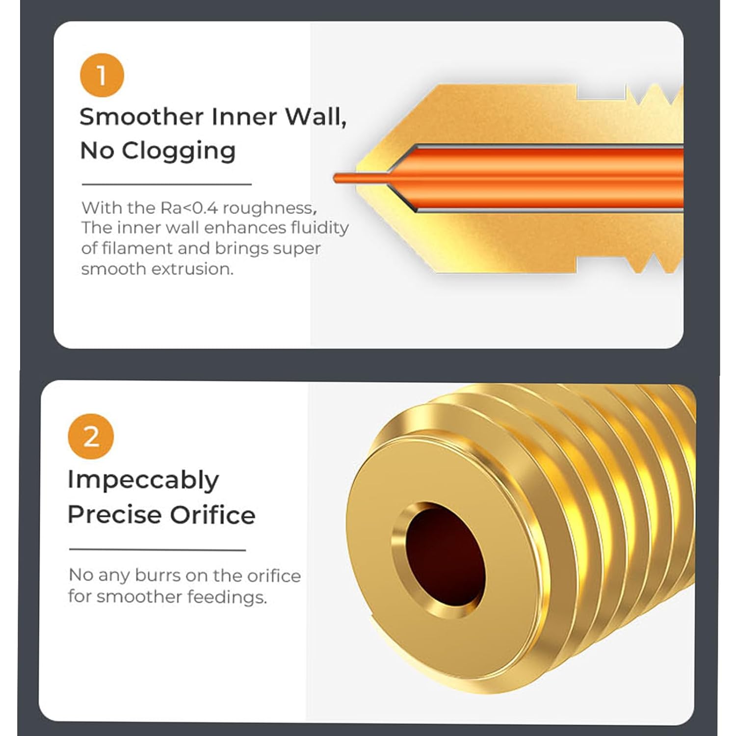 Creality Ender 3 V3 SE Nozzle  - đánh giá và giá 3D Printer Nozzle Brass