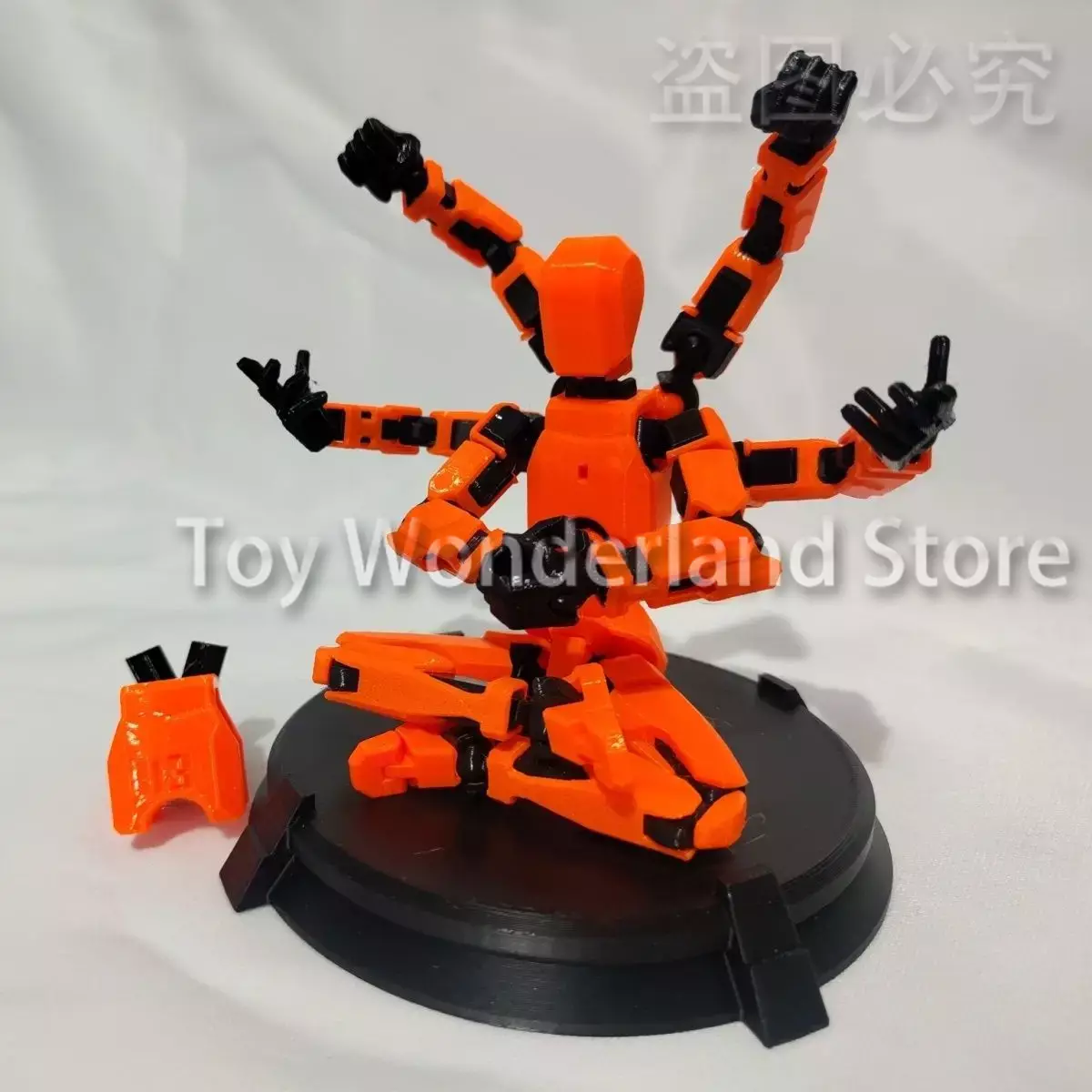 17CM Six Arms 3D Printed Manne - đánh giá và giá 3D Printing Robot Arm