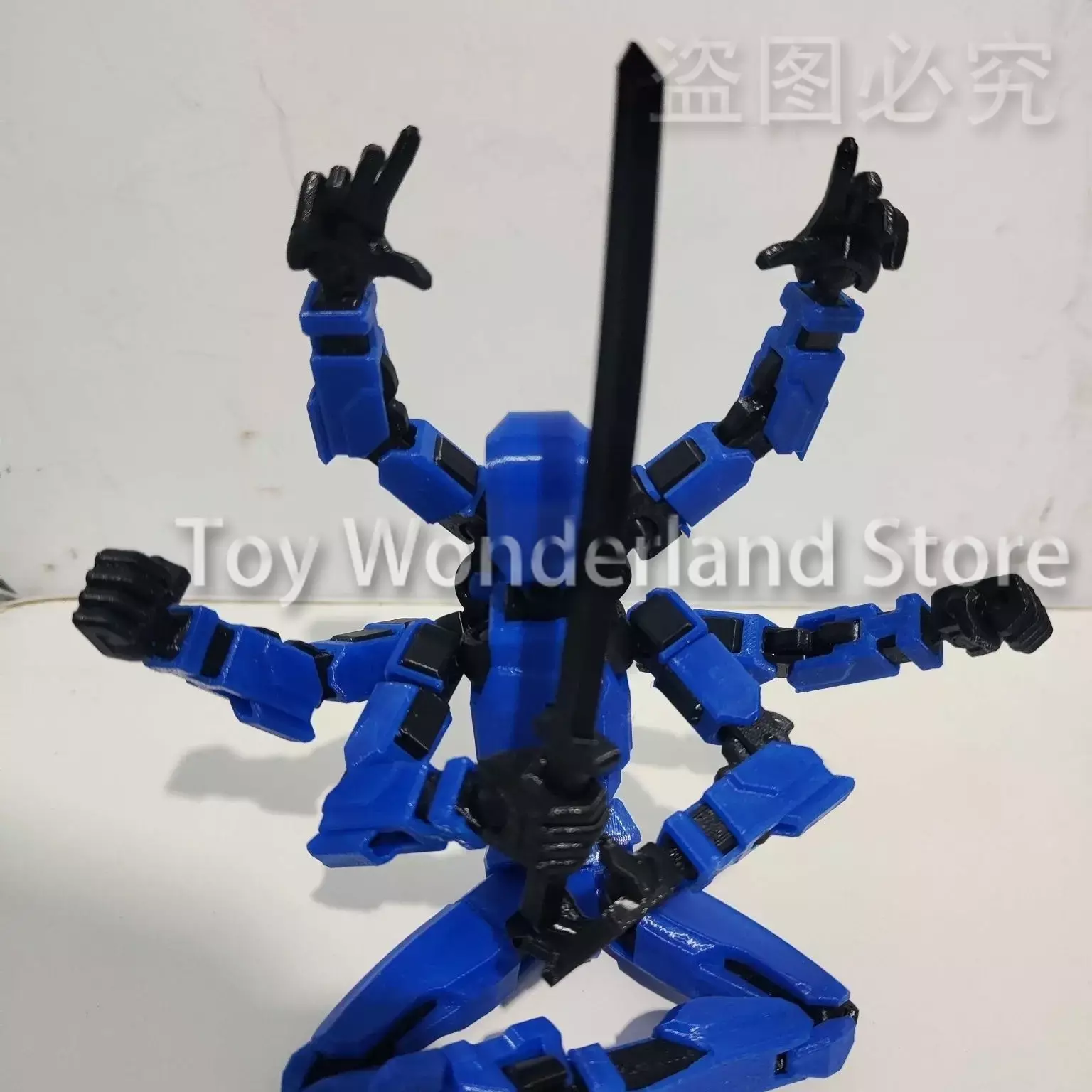 17CM Six Arms 3D Printed Manne - đánh giá và giá 3D Printing Robot Arm