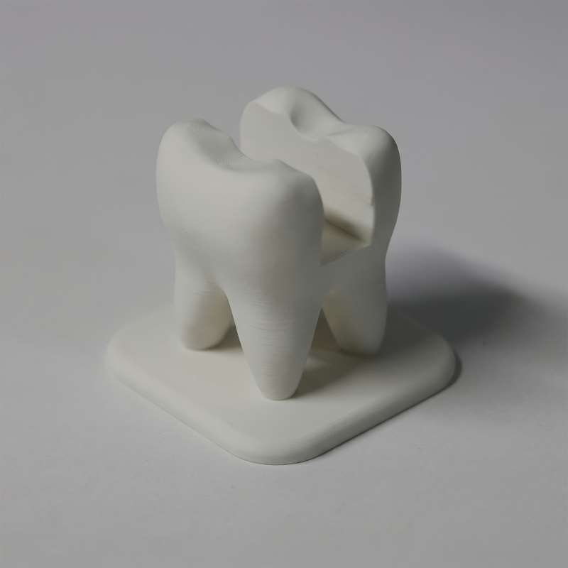 3D Printed Tooth Shaped Busine - đánh giá và giá 3D Printing Card