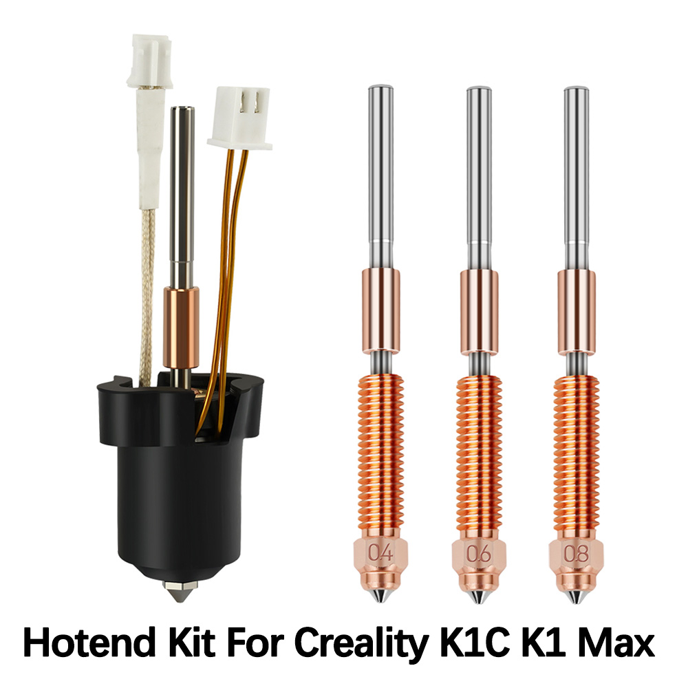 Upgrade Hotend For Creality K1 - đánh giá và giá 3D Printer Nozzle Brass