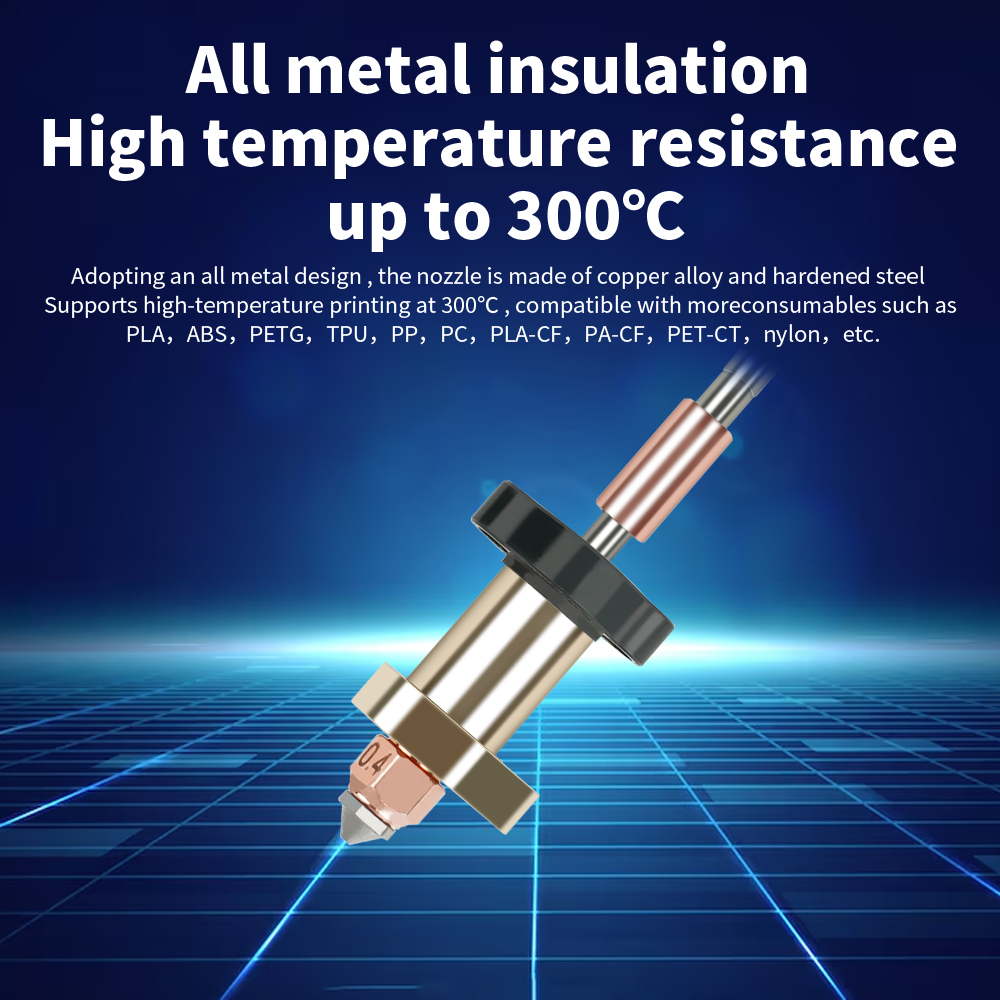 Upgrade Hotend For Creality K1 - đánh giá và giá 3D Printer Nozzle Brass